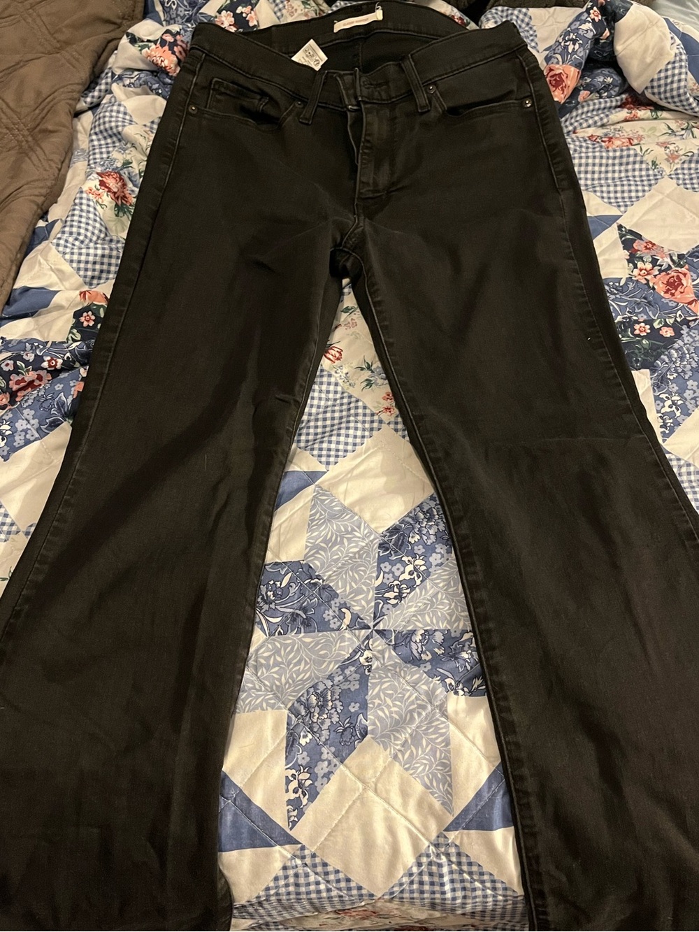 Levi's Women's Black Flare Jeans